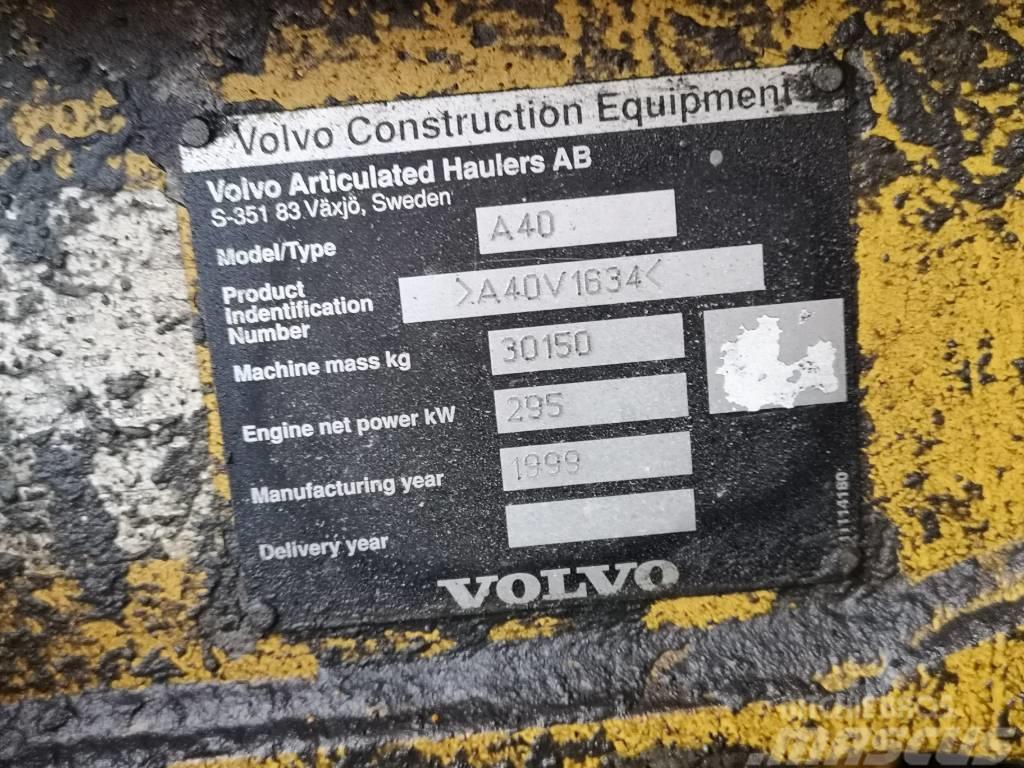 Volvo A 40 Liigendraamiga pinnaseveokid