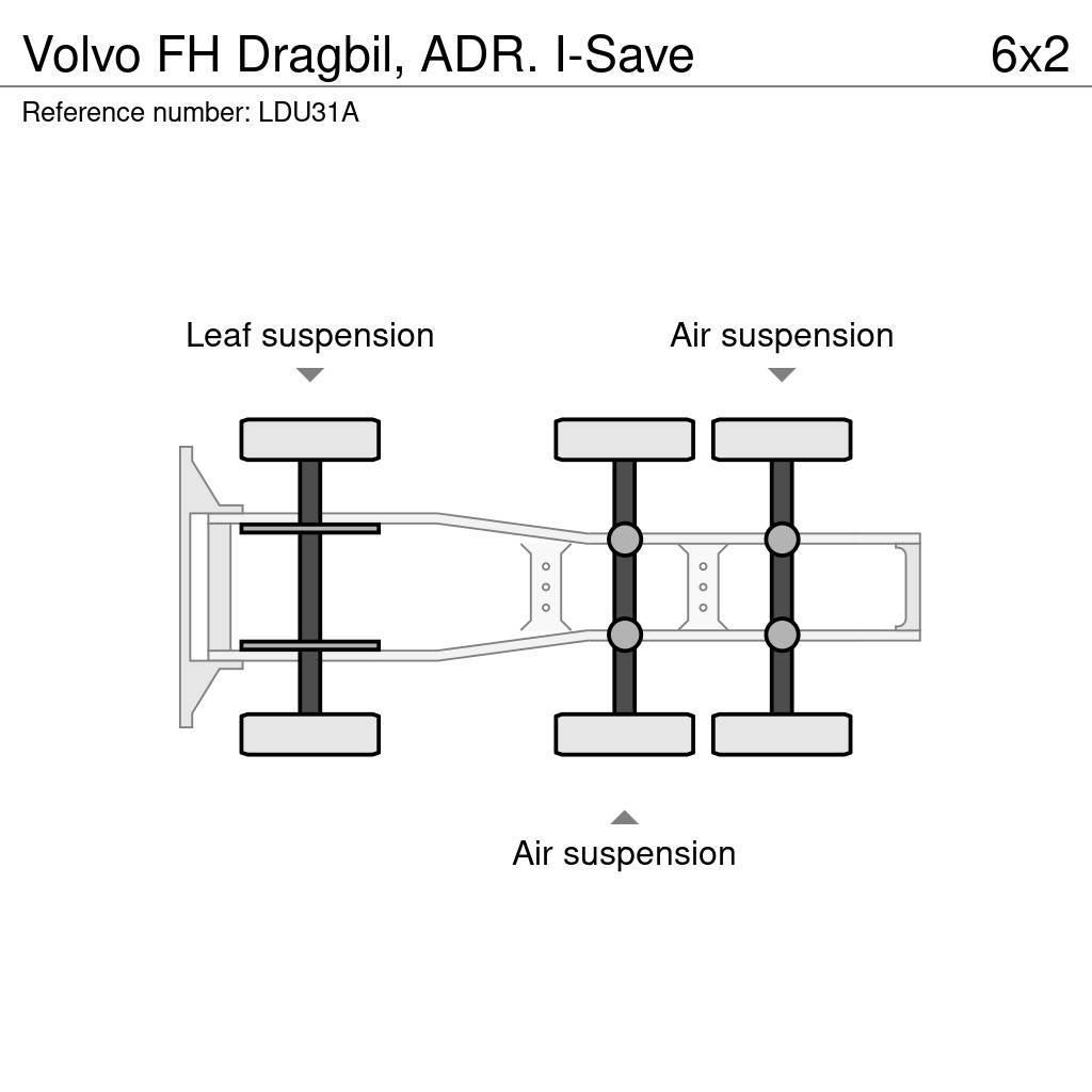 Volvo FH Dragbil, ADR. I-Save Sadulveokid
