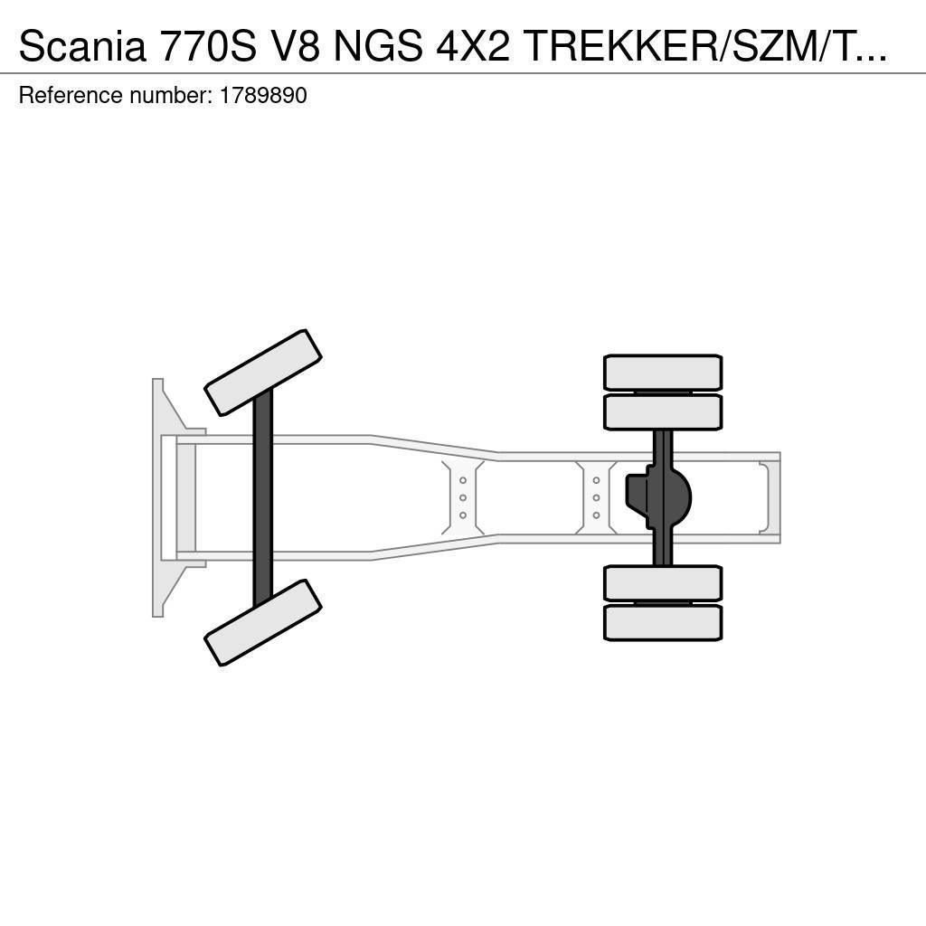 Scania 770S V8 NGS 4X2 TREKKER/SZM/TRACTOR NIEUW/NEU/NEW/ Sadulveokid