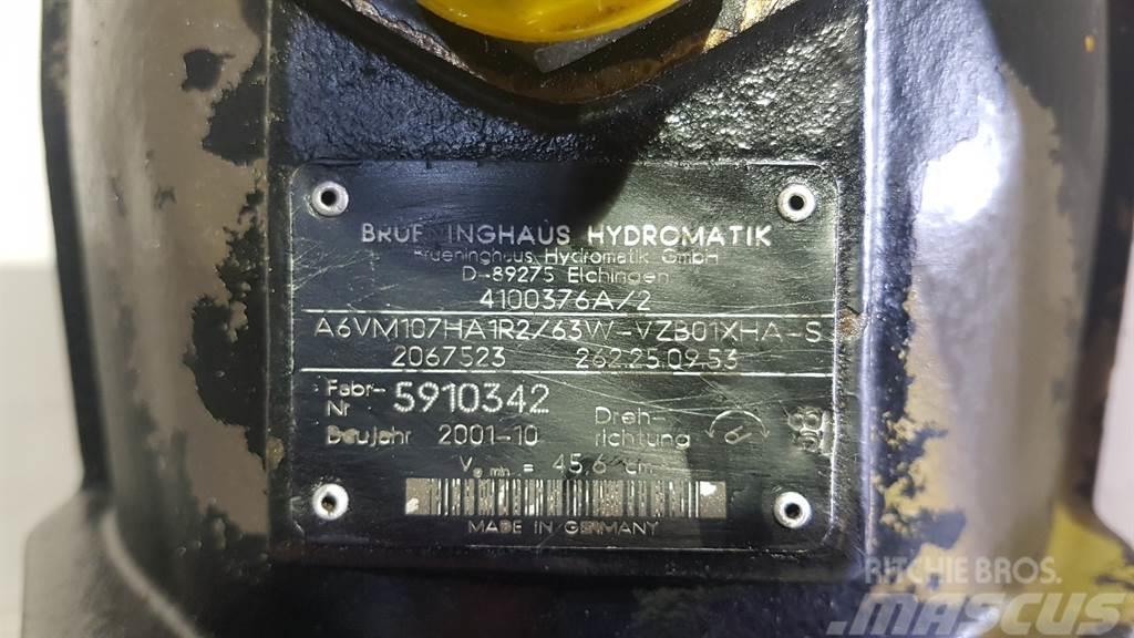 Brueninghaus Hydromatik A6VM107HA1R2/63W - Almann AZ150 - Drive motor Hüdraulika