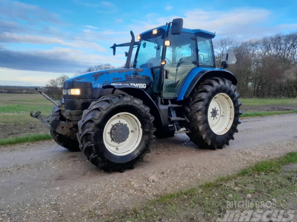 New Holland TM 150 med frontlift Traktorid