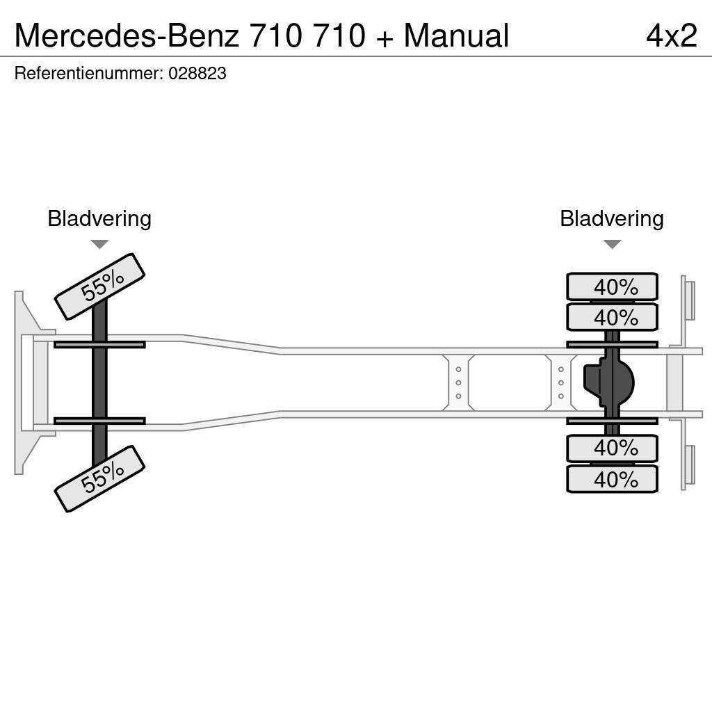 Mercedes-Benz 710 710 + Manual Furgoonautod