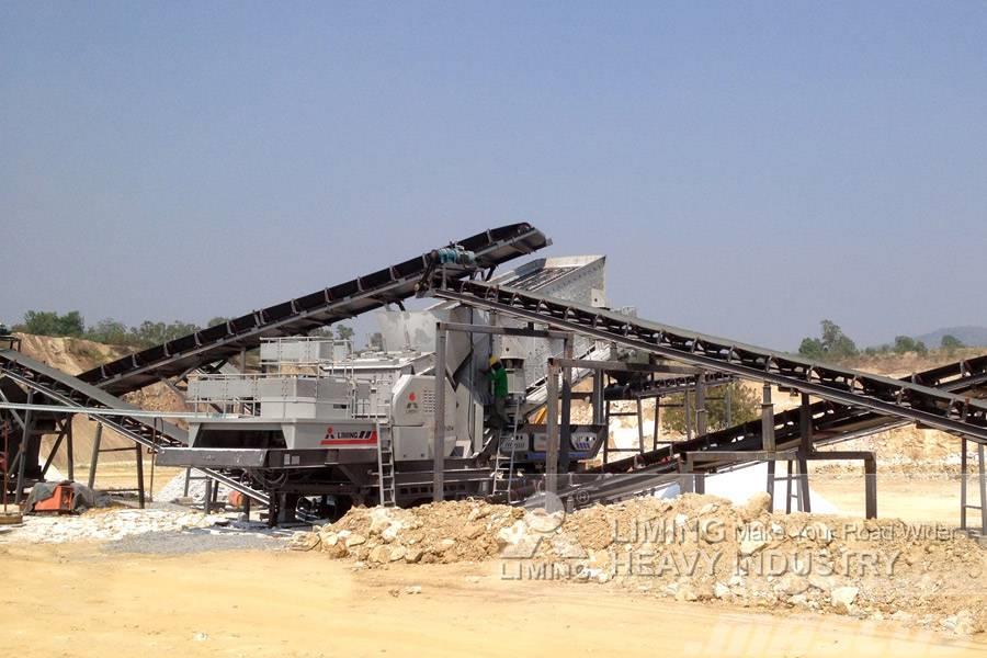 Liming 150 TPH portable mobile stone crusher and screen p Iseliikuvad purustid