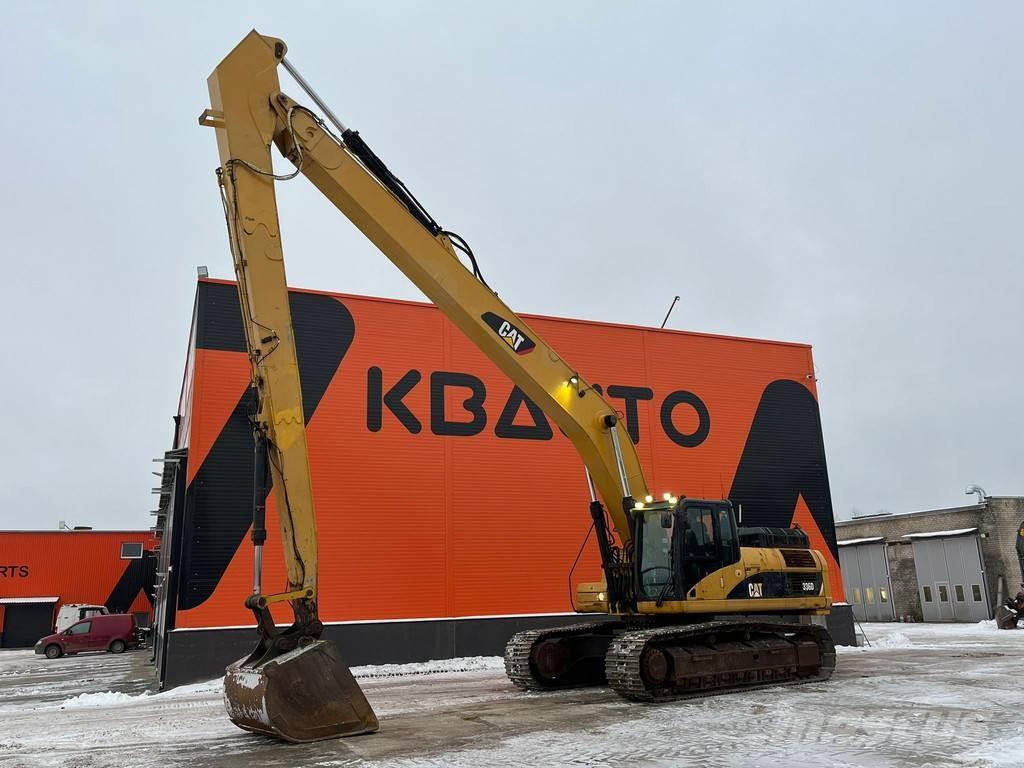 Caterpillar 336 D LONG BOOM REACH 15 M / TRACKS 700 mm Pika noolega ekskavaatorid