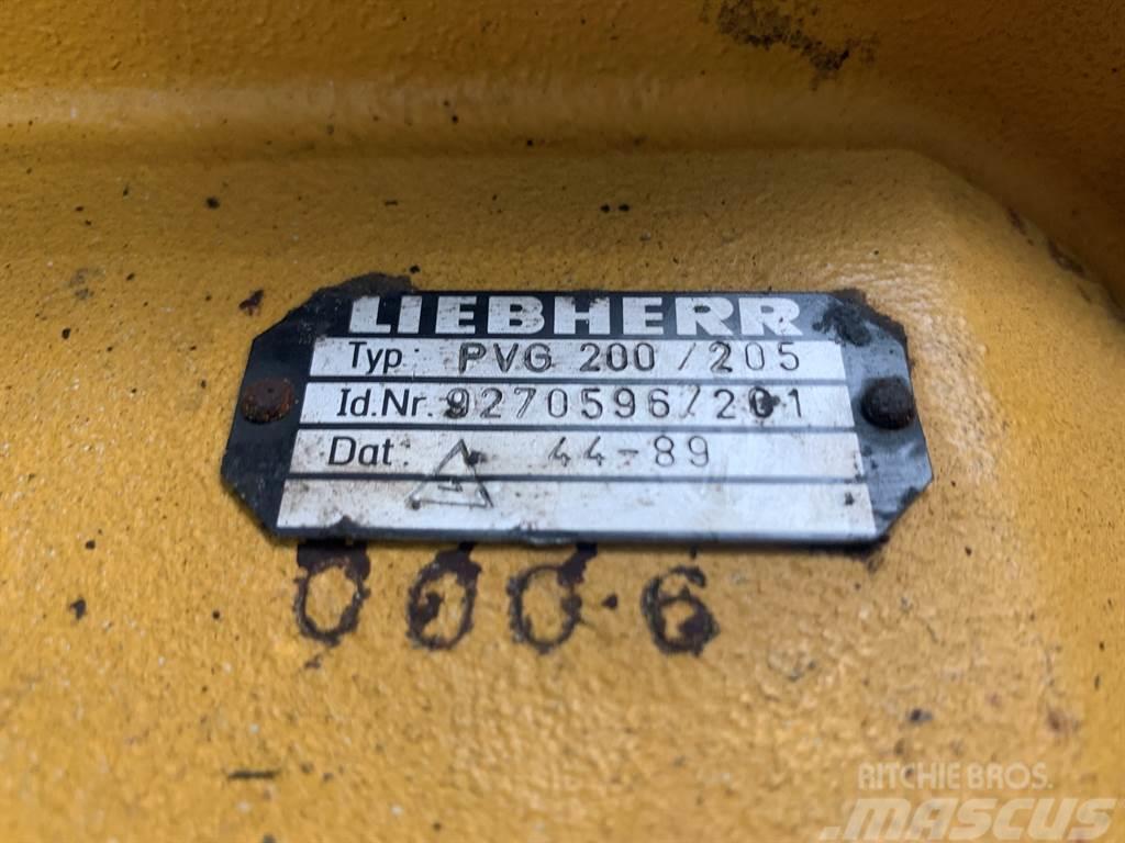 Liebherr L 541 - PVG200/ 205 - Transmission/Getriebe Ülekandemehhanism