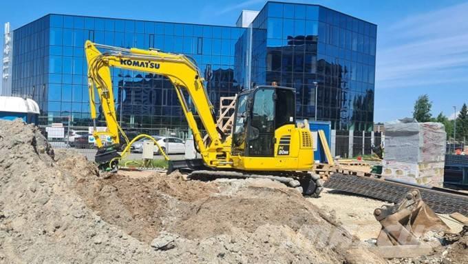 Komatsu PC80MR-5E0 Väikeekskavaatorid 7t-12t