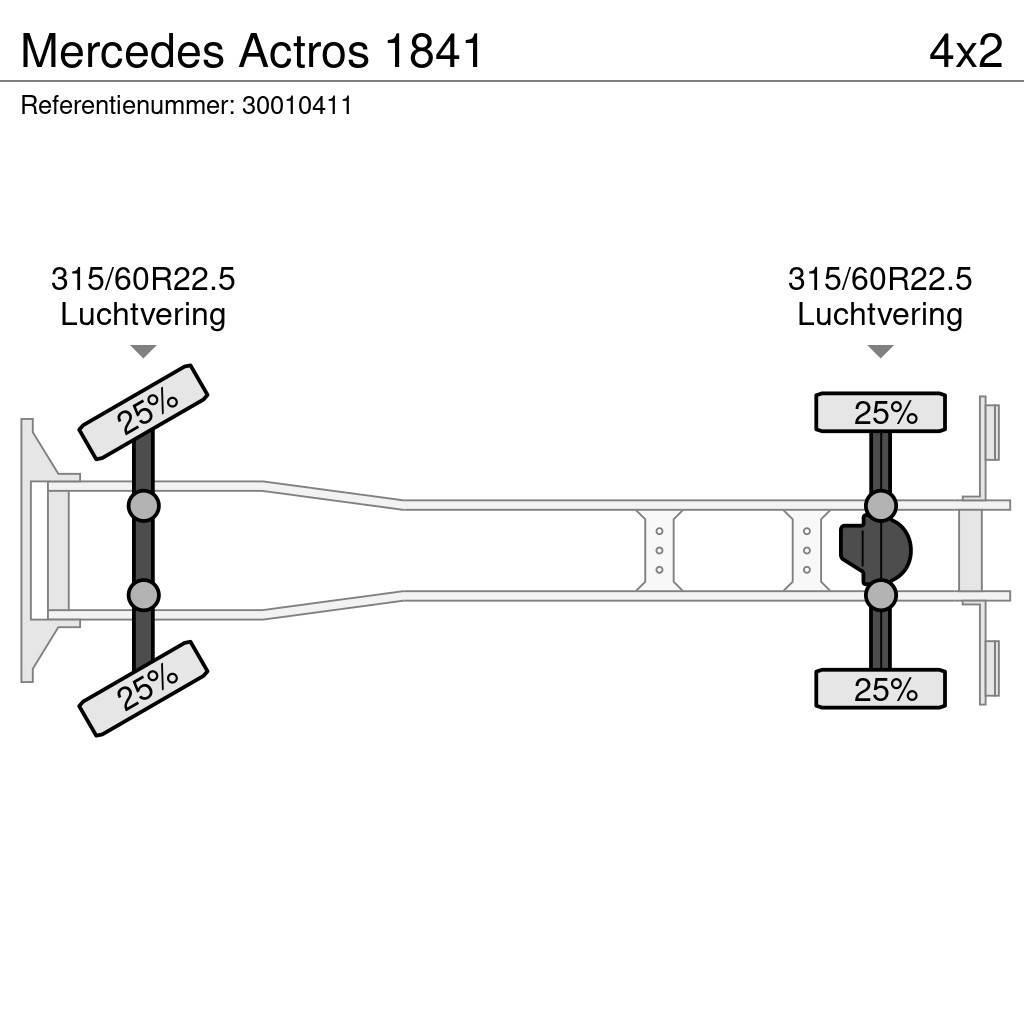 Mercedes-Benz Actros 1841 Raamautod