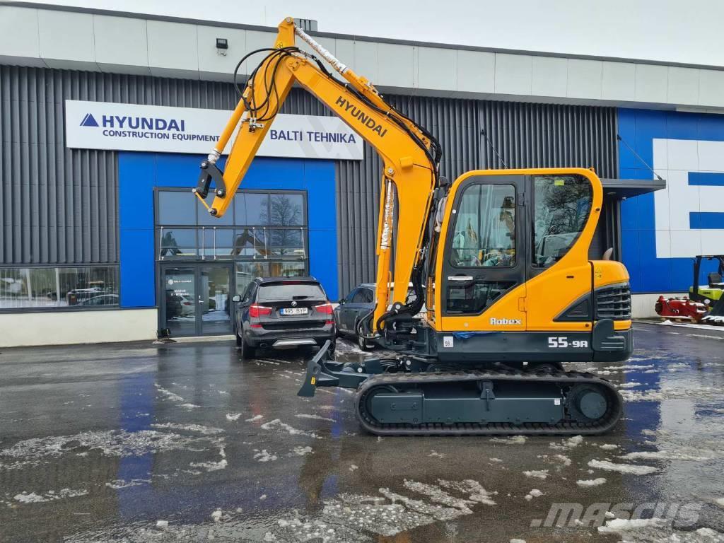 Hyundai R55-9A Miniekskavaatorid < 7 t