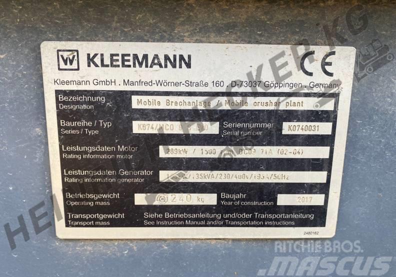 Kleemann MC O9 S EVO Iseliikuvad purustid