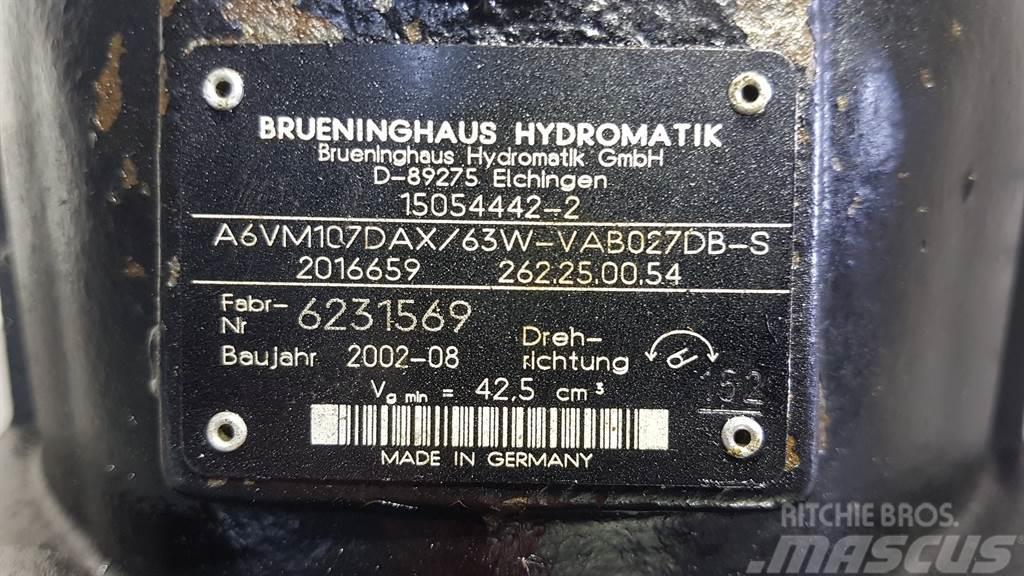 Brueninghaus Hydromatik A6VM107DAX/63W - Bucher Citycat 5000 - Drive motor Hüdraulika