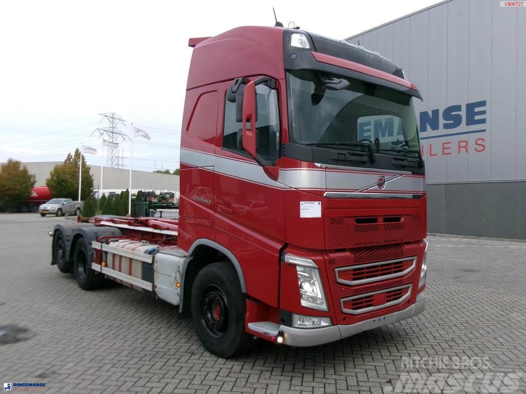 Volvo FH 540 6X2 Euro 6 container hook 21 t Konksliftveokid