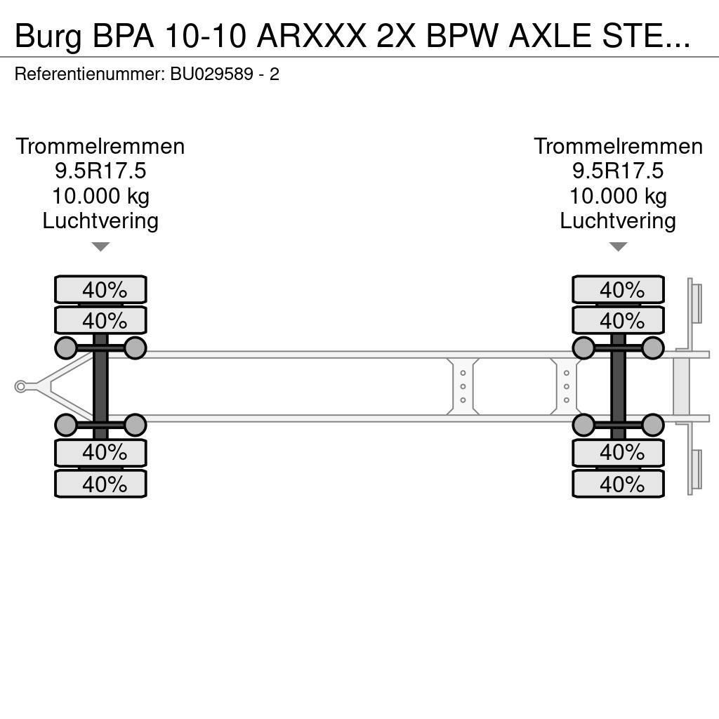 Burg BPA 10-10 ARXXX 2X BPW AXLE STEERING Vahetuskerehaagised