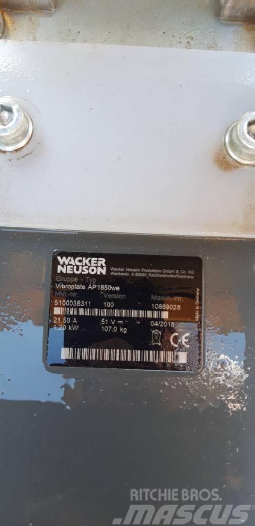 Wacker Neuson AP1850we Vibraatorid