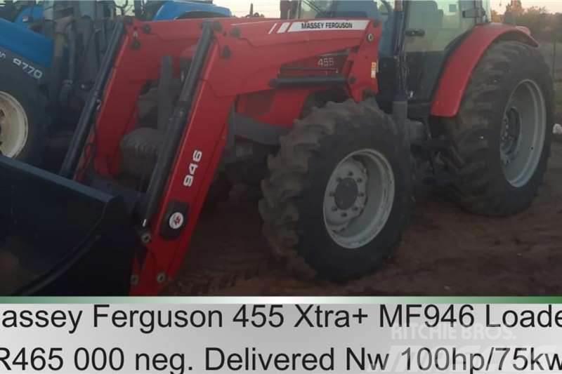 Massey Ferguson 455 Xtra + MF 946 loader - 100hp / 75kw Traktorid