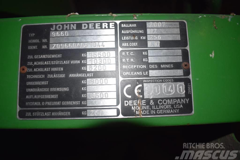 John Deere WTS 9660 i 4WD Teraviljakombainid
