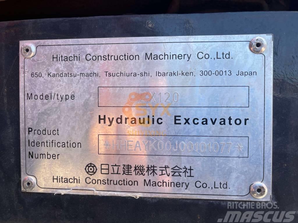 Hitachi ZX 120 Roomikekskavaatorid