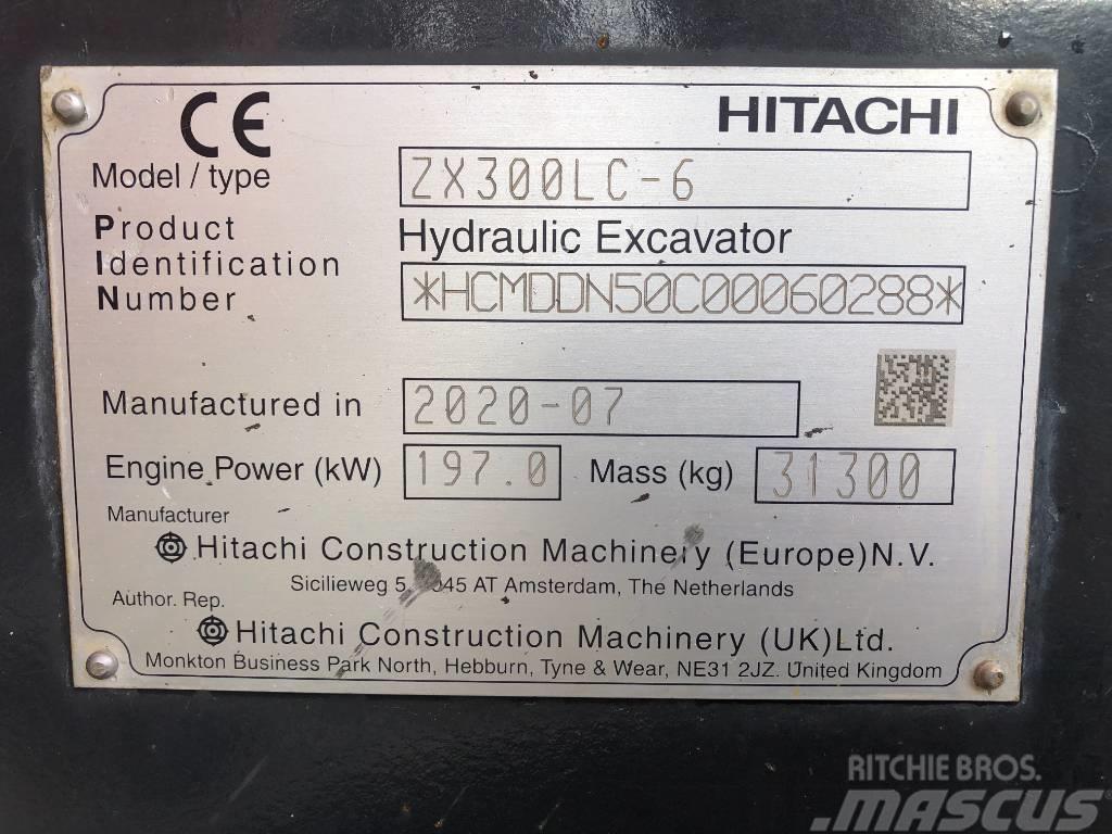 Hitachi ZX 300 LC-6 Roomikekskavaatorid