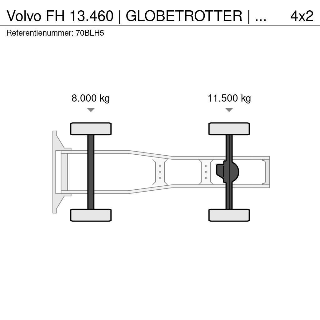 Volvo FH 13.460 | GLOBETROTTER | PRODUC. 2018 | * VIN * Sadulveokid