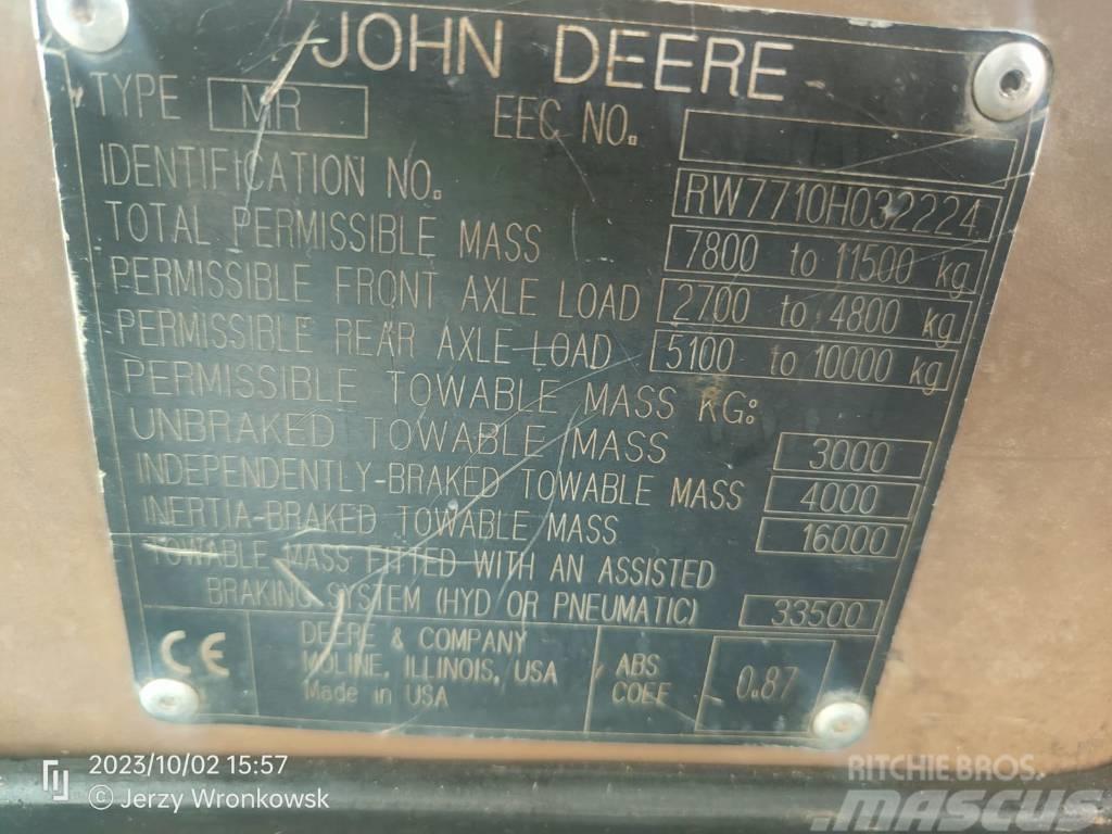 John Deere 7710 PQ Traktorid