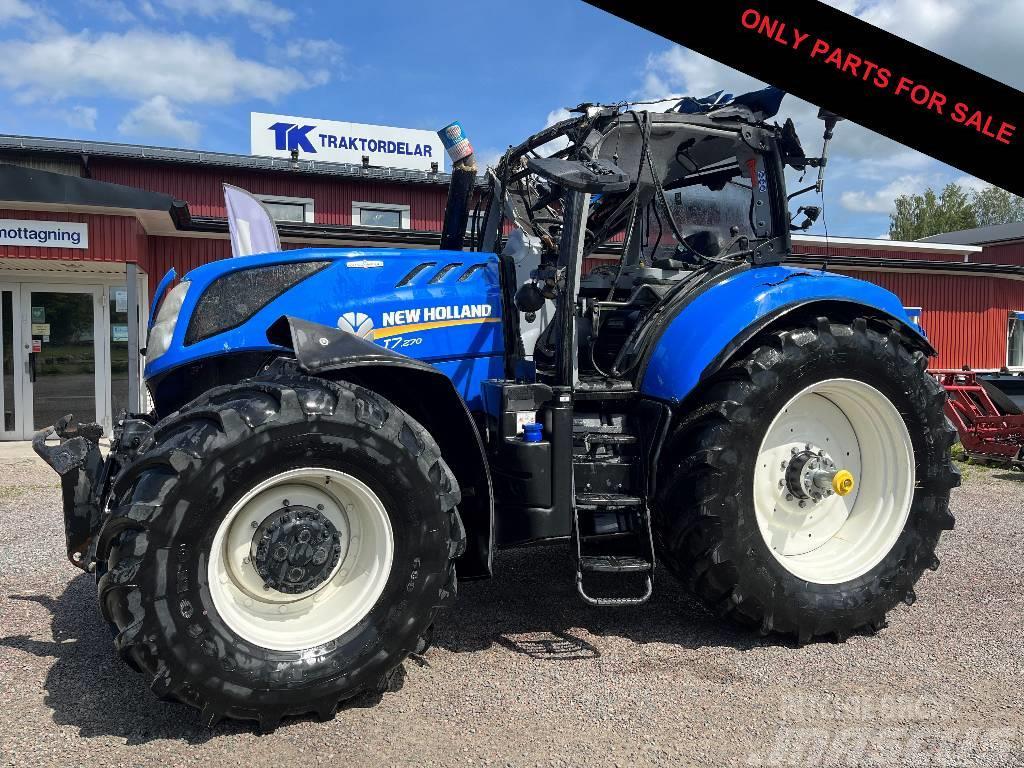 New Holland T 7.270 dismantled: only spare parts Traktorid