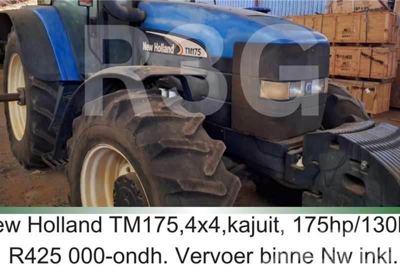 New Holland TM175 Cab - 175hp / 130kw Traktorid