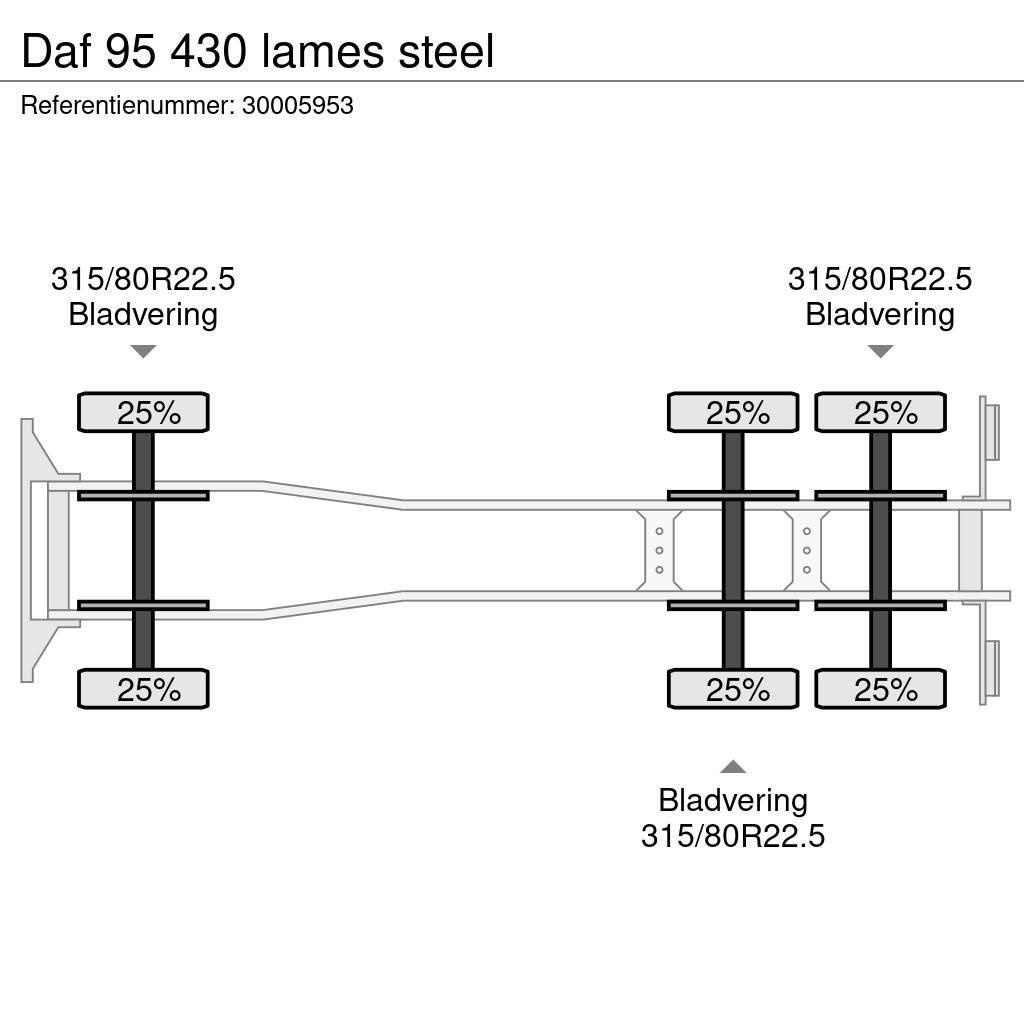 DAF 95 430 lames steel Kallurid