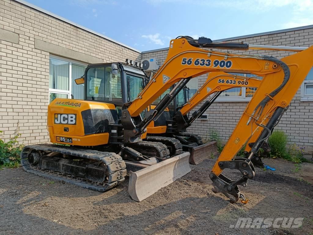JCB 85Z-1 ECO Väikeekskavaatorid 7t-12t