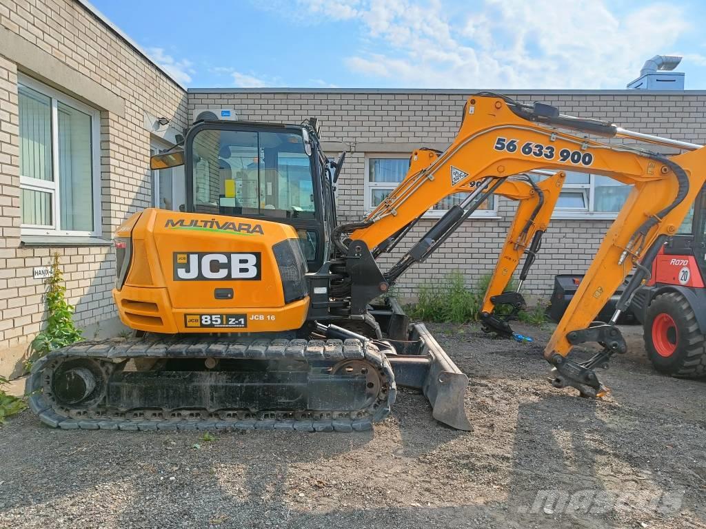 JCB 85Z-1 ECO Väikeekskavaatorid 7t-12t