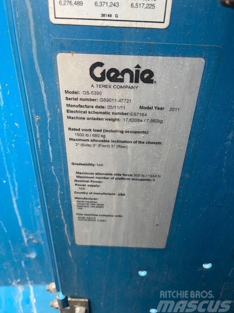Genie GS 5390 Käärtõstukid