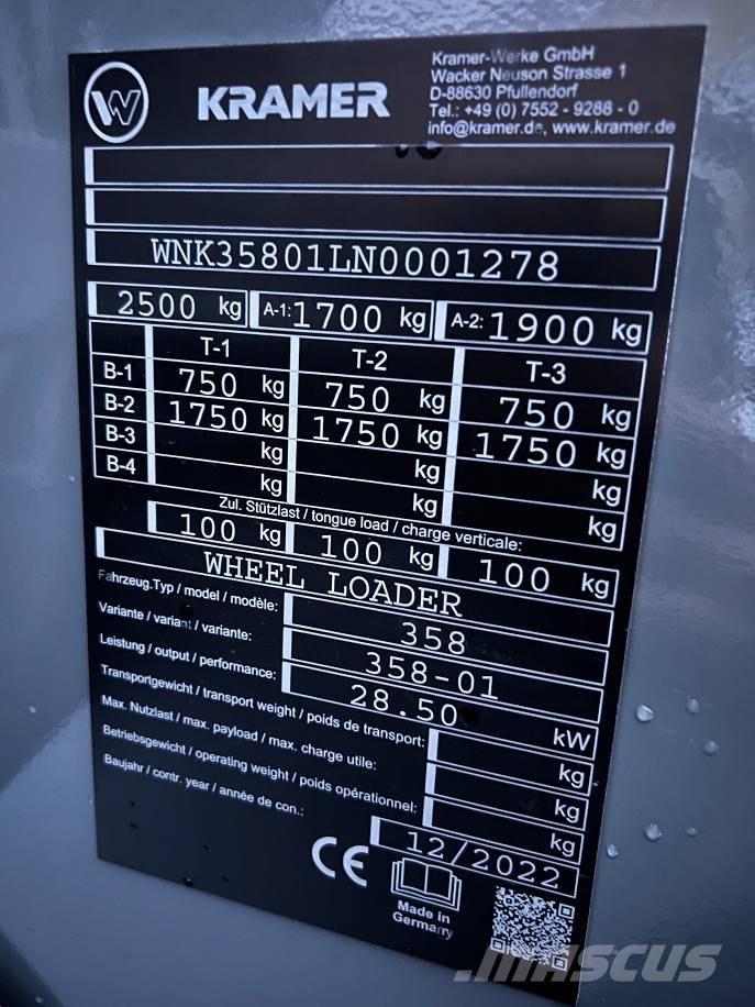 Kramer 5040 Rataslaadurid