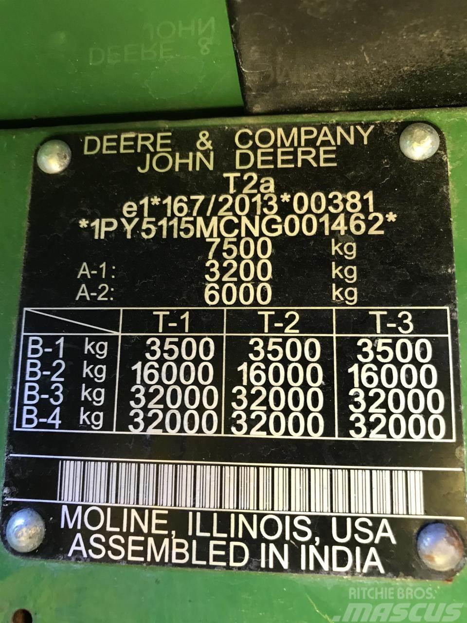 John Deere 5115M Traktorid