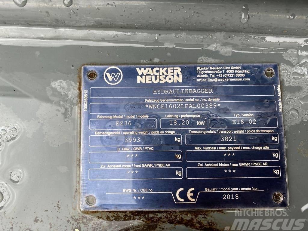 Wacker Neuson EZ36VDS Roomikekskavaatorid