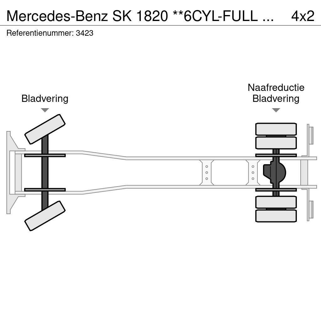 Mercedes-Benz SK 1820 **6CYL-FULL STEEL-BIG AXXLE** Vahetuskastiga tõstukautod