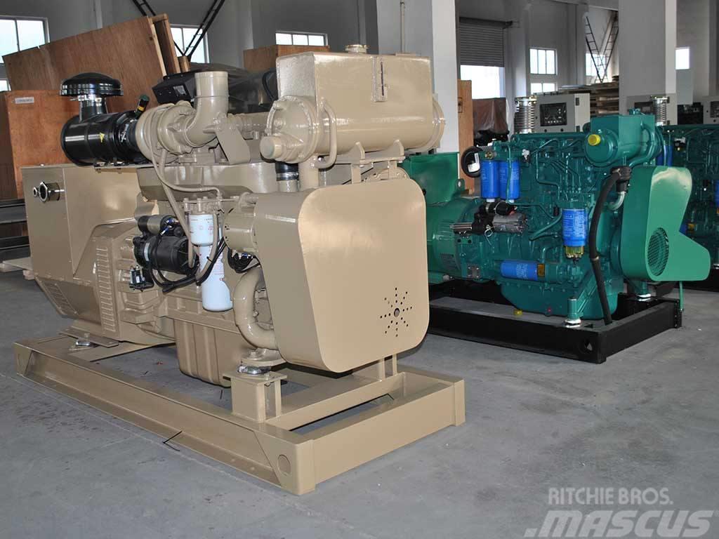 Cummins 83kw diesel generator engine for small pusher boat Marine engine units