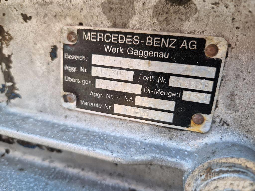 Mercedes-Benz ΣΑΣΜΑΝ   G 155 - 16/14,0 , ΜΗΧΑΝΙΚΟ ΛΕΒΙΕ Käigukastid