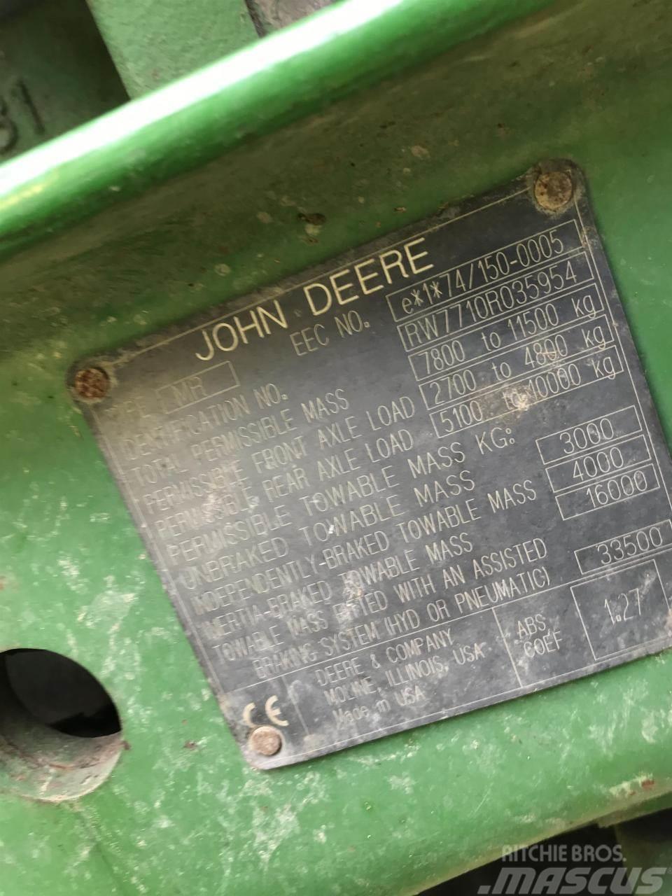 John Deere 7710 Traktorid