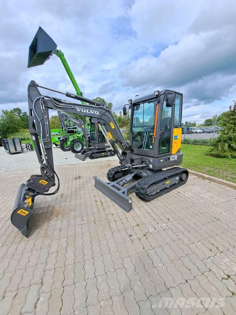 Volvo EC 27 D Miniekskavaatorid < 7 t