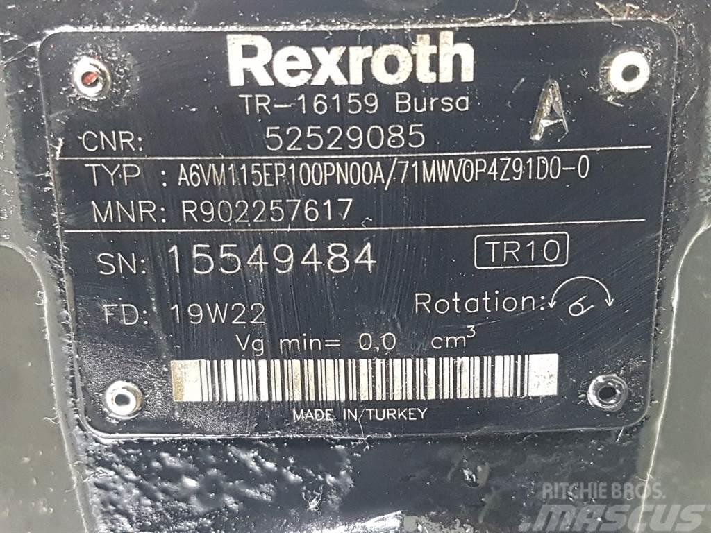 Manitou MLT630/730-Rexroth A6VM115EP100PN00A-Drive motor Hüdraulika