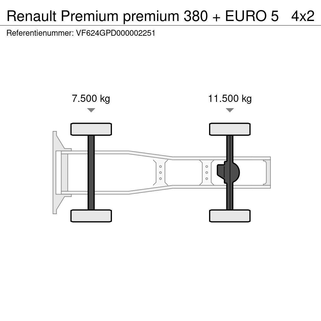 Renault Premium premium 380 + EURO 5 Sadulveokid