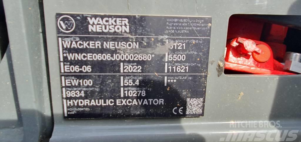Wacker Neuson EW100 Ratasekskavaatorid