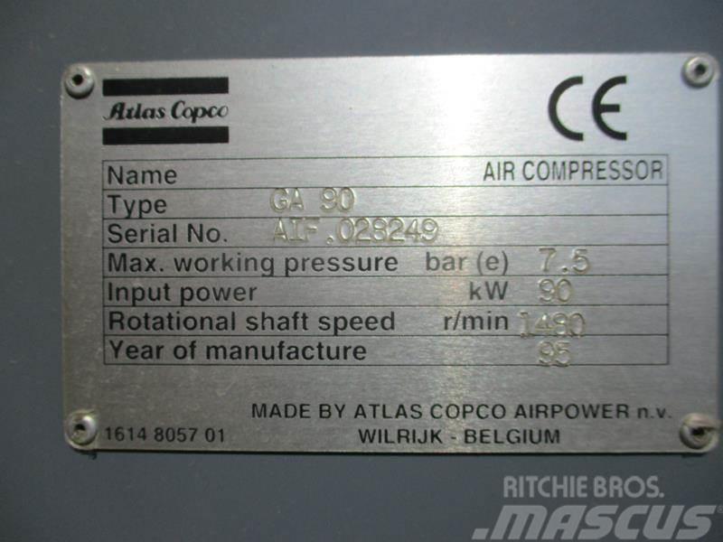 Atlas Copco GA 90 Kompressorid