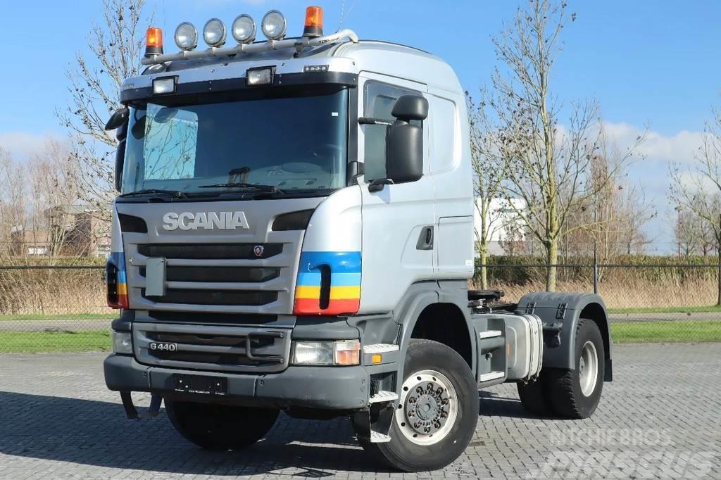 Scania G440 4X4 EURO 5 RETARDER HYDRAULIC Sadulveokid