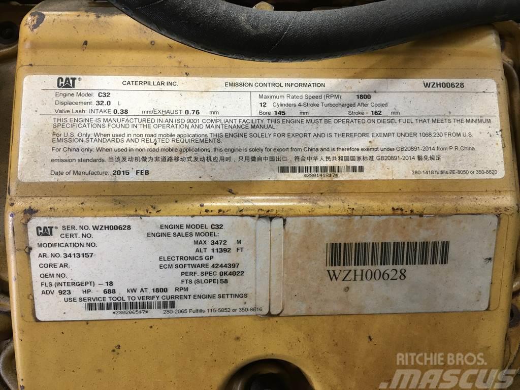 CAT C32 WZH-3413157 FOR PARTS Mootorid