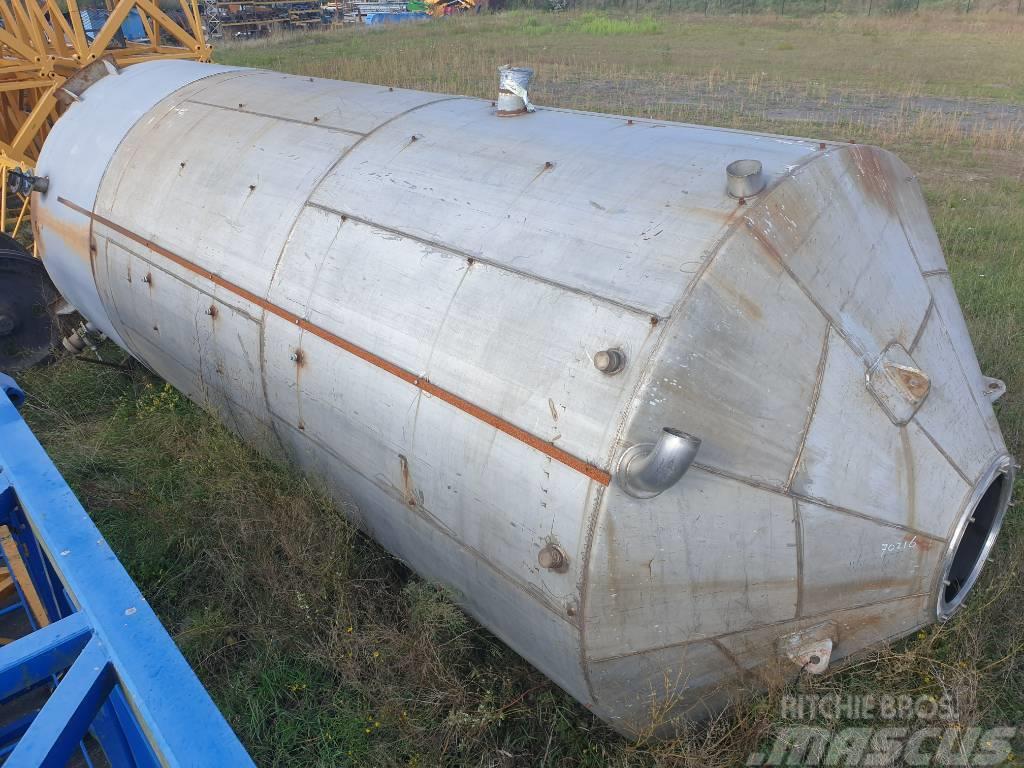  Stainless steel rvs silo tank ±7m x 3m Muud osad