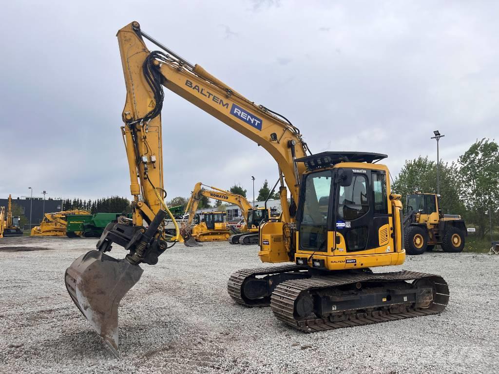 Komatsu PC138US-11 Roomikekskavaatorid