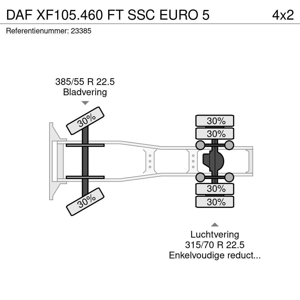 DAF XF105.460 FT SSC EURO 5 Sadulveokid