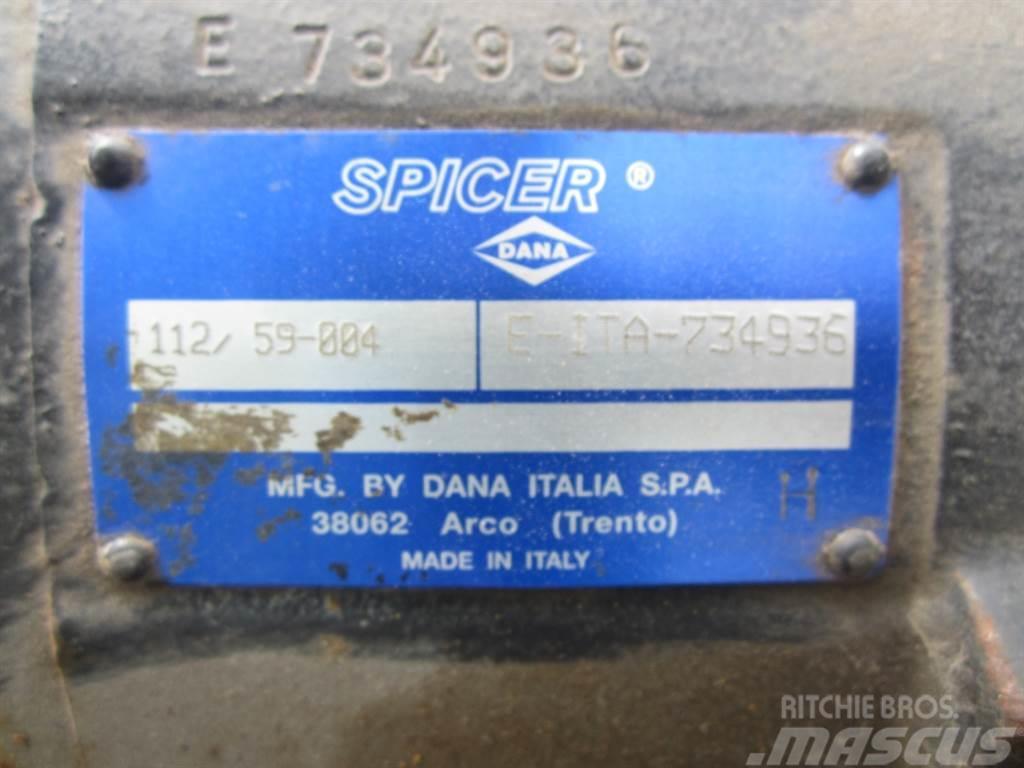 Spicer Dana 112/59-004 - Axle housing/Achskörper/Astrecht Sillad