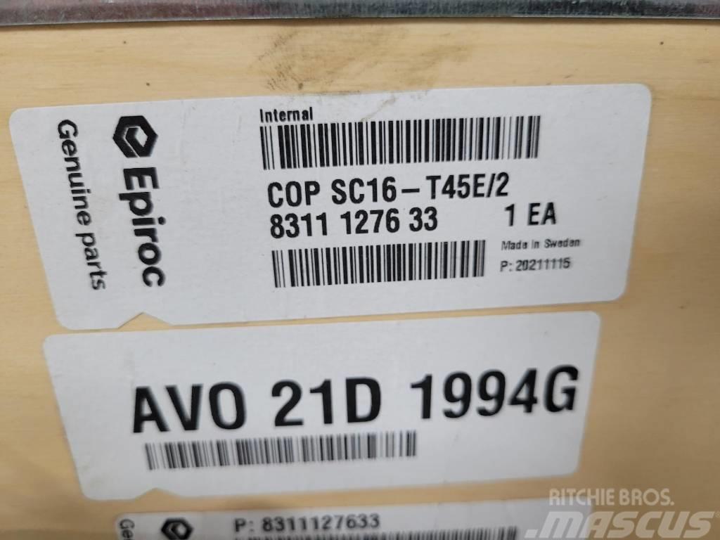 Epiroc Hammer SC16 / COP 1640 Raskepuurid