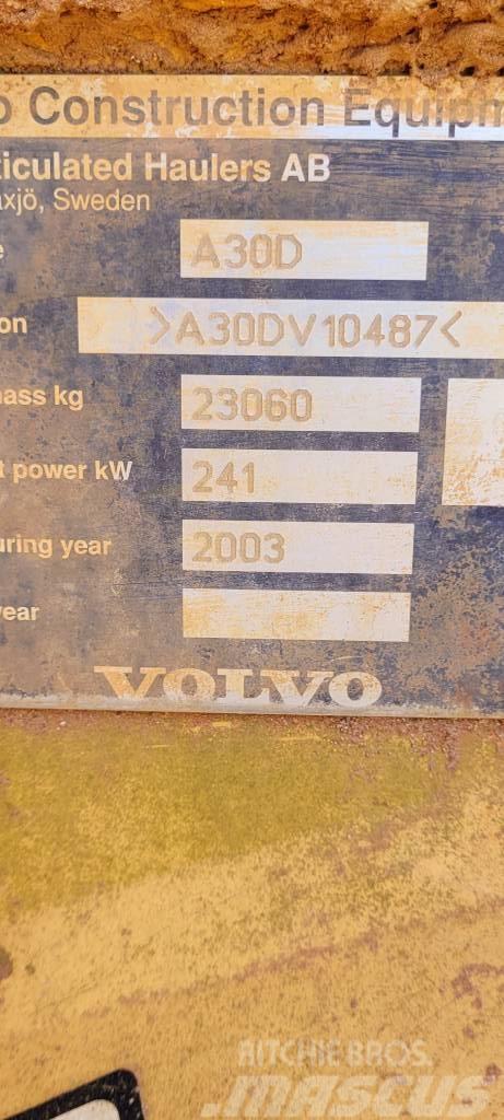 Volvo A 35 D Liigendraamiga pinnaseveokid