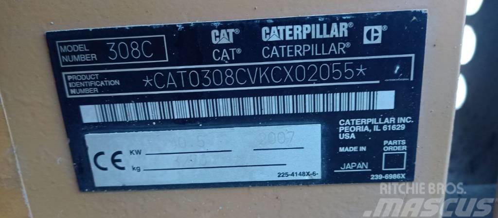CAT 308 C Roomikekskavaatorid